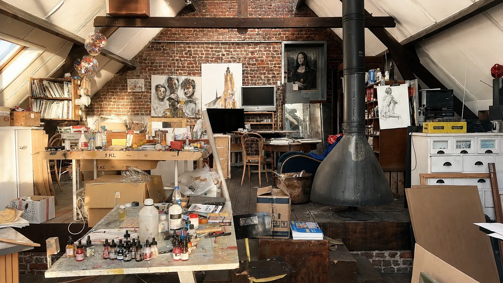 The studio of Kris Herteleer